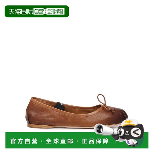 香港直邮MIU MIU 女士凉鞋 5F507E38F098L AW2025 棕色 Leather B