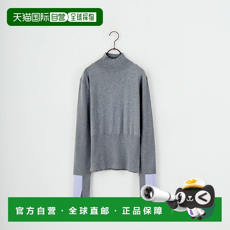 1h可退 日本直邮WHYTO. 女装 色块设计针织衫 WHT25FKN4039