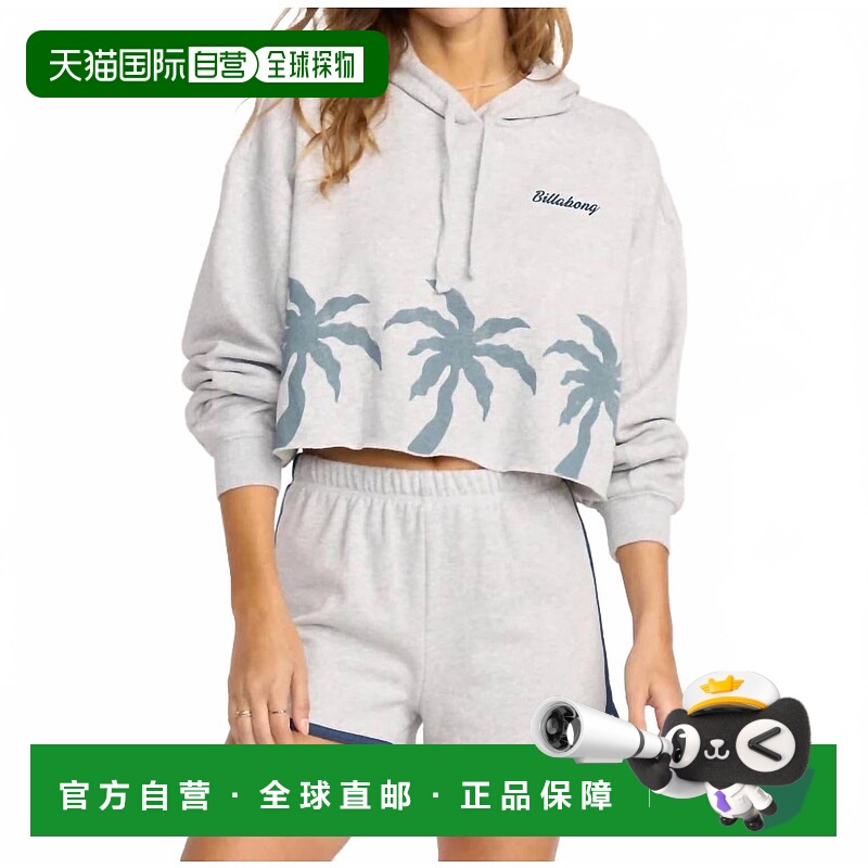 自营billabongTriple Palms Pullover Hoodie In Grey - grey 美