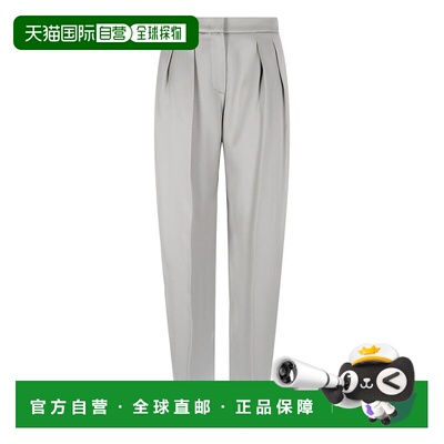 1h可退 香港直邮Armani 阿玛尼 女士 褶皱休闲裤 GW000641TE10101