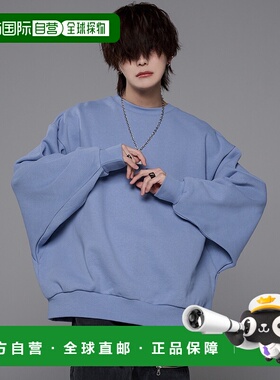 1h可退 日本直邮ADRER牌重量级宽松款卫衣男女同款 ADWUF0124001