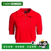 香港直邮Pinko red红色 品高 1h可退 女士 毛衣 舒适时尚