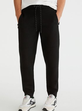 【美国奥莱】直发 Aeropostale Mvmnt Tech 羊毛慢跑裤 - 黑色 7