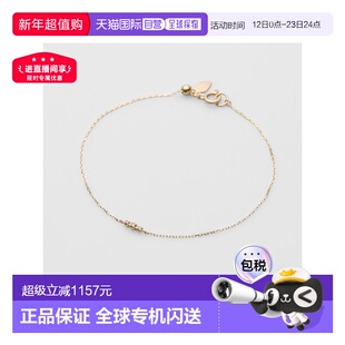 日潮 agete 阿卡朵【限定款】K10钻石手链白色 均码