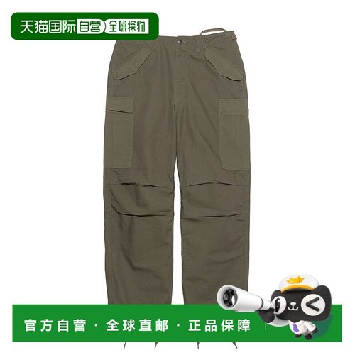 1h可退 日本直邮nanamica 男女同款 宽直筒军裤 多口袋设计 棉COR