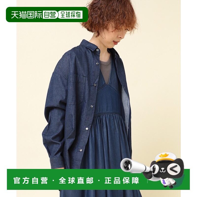 1h可退 日本直邮RNA-N 女士5oz轻薄复古牛仔衬衫 IB2855/b2855