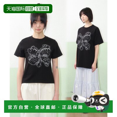 韩国直邮AMES WORLDWIDE女士女装T恤AM2FMUT503ABK