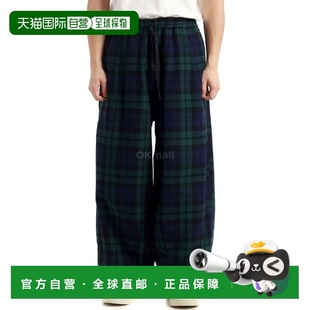 韩国直邮NEEDLES HDP 羊毛格子呢长裤 - Blackwatch (PU104) 休闲