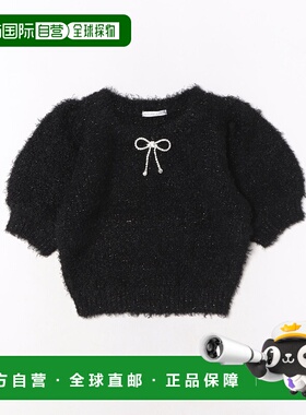 1h可退 日本直邮WILLSELECTION 女士蝴蝶结胸针泰迪绒针织上衣 20