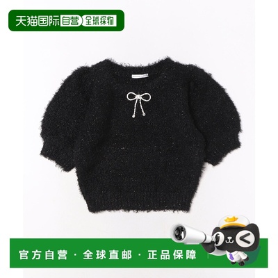 1h可退 日本直邮WILLSELECTION 女士蝴蝶结胸针泰迪绒针织上衣 20