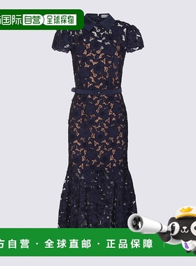 1h可退 香港直邮Self-Portrait 女士 Self-portrait 蓝色连衣裙 R