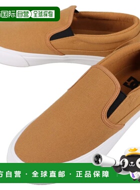 日本直邮DC Shoes Varial 一脚蹬运动鞋小麦色/白色DM254604WEA