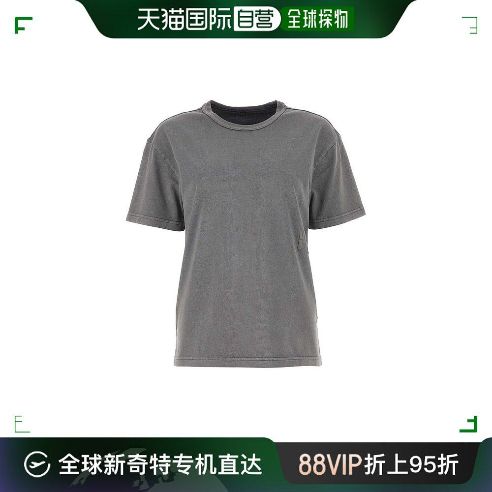 香港直邮潮奢 alexander wang 亚历山大 王 女士 圆领短袖 t 恤 4