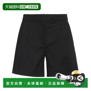 短裤 麦斯玛拉 女士 舒 black黑色 香港直邮潮奢 1h可退 MaxMara