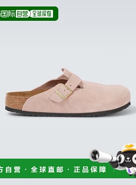 1h可退 香港直邮潮奢 birkenstock 勃肯 男士 Boston Leve 绒面革