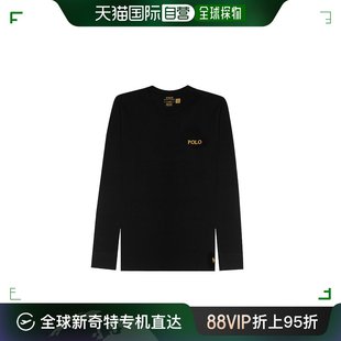 Ralph Lauren 男士 71489961 香港直邮Polo logo标纯色圆领长袖 T恤
