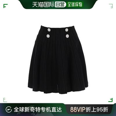 香港直邮BALMAIN 女士半身裙 BF0LB927KF130PA