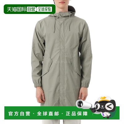 韩国直邮RAINS 鱼尾派克大衣 ( 18140-108) 新款户外防水夹克外套