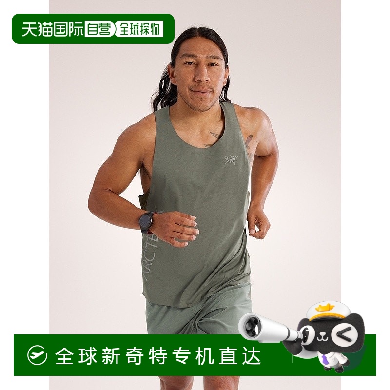 欧洲直邮ARCTERYX始祖鸟NORVAN DOWNWORD LOGO运动背心 男装