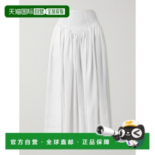 Juniper 1h可退 女士 Hearst 磨破拼接亚麻中长 香港直邮Gabriela