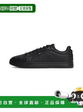 韩国直邮TOMMY HILFIGER Icon Court Banding Light 运动鞋T52G0A