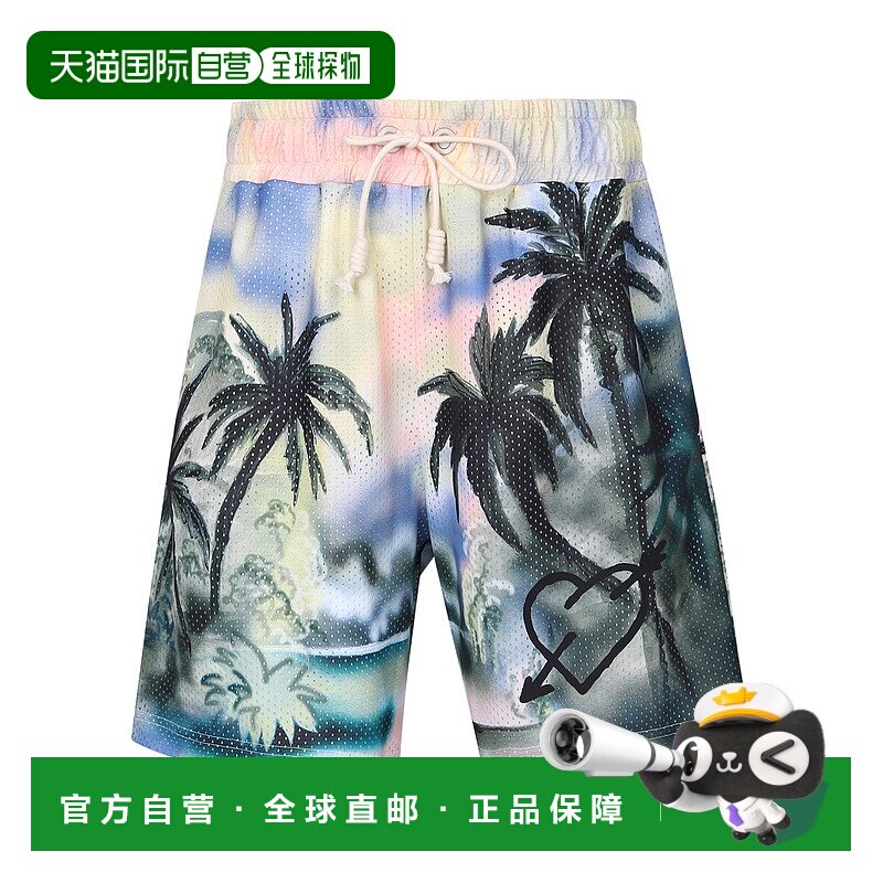 香港直邮PALM ANGELS 男士短裤 PMCB023S21FAB0028484 AW2022