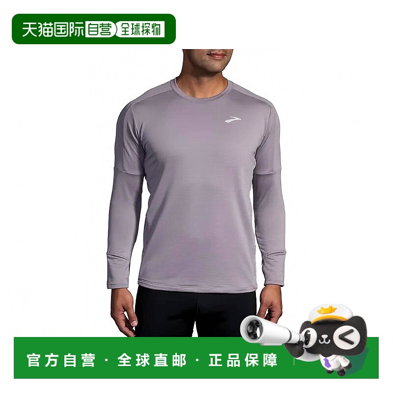 自营brooksNotch Thermal Long Sleeve 2.0 In Frosted Lead - fr