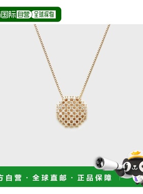 日本直邮日潮 agete 阿卡朵K18钻石项链白色 均码