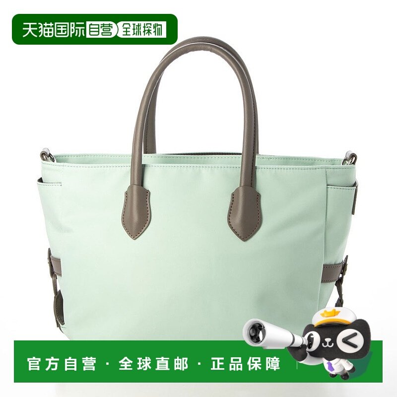 日本直邮Y'SACCS 尼龙×再生皮革挂钩2WAY托特包 S尺寸 [YS1509AW