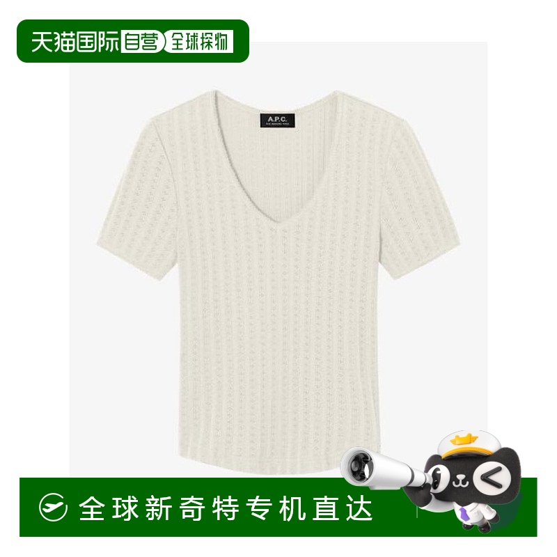 1h可退 韩国直邮a.p.c  上装T恤短袖