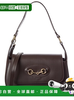 自营Persaman New York Reagan Leather Shoulder Bag - brown 美