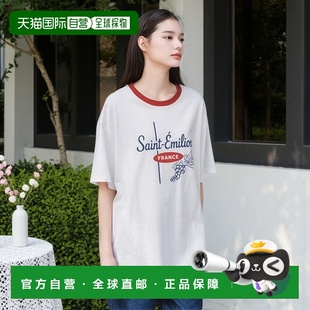 Saint Rib Half 韩国直邮ANEDIT Tshirt_2色半袖 단독