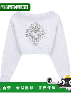 韩国直邮GOTTER GALLERY 公用卫衣 GT25WSTP01GY OFF SHOULDER SW