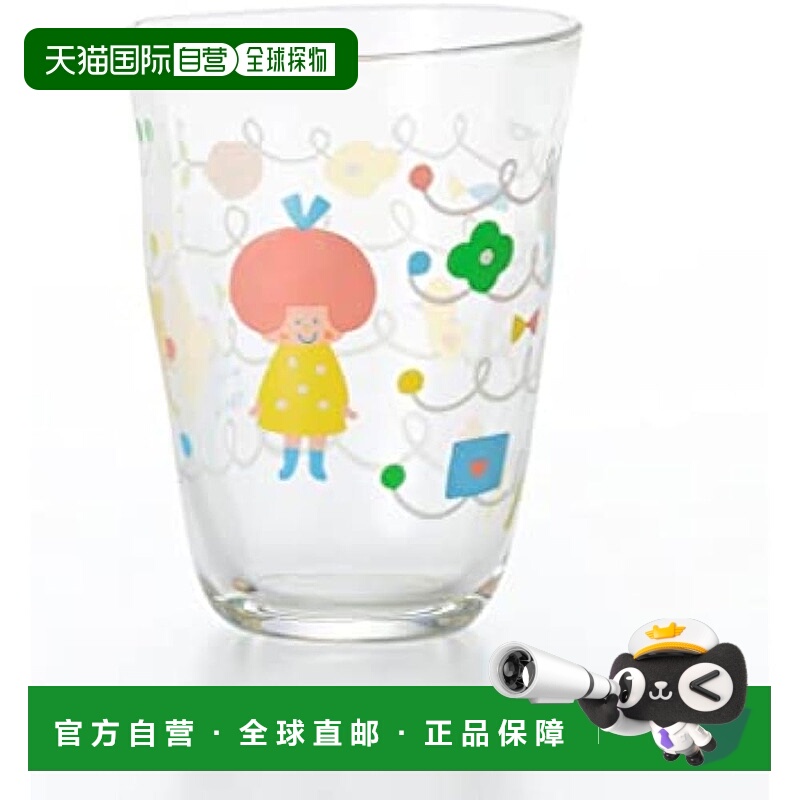 【日本直邮】Aderia mizutama's House 玻璃杯 旋转 290ml 日本制