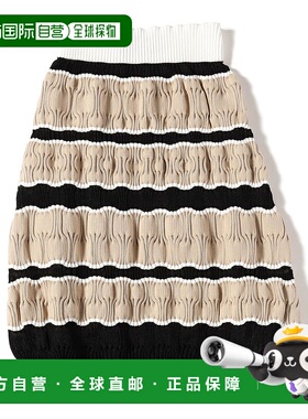 1h可退 日本直邮Nadia Wire 女士条纹修身迷你裙 61271315258