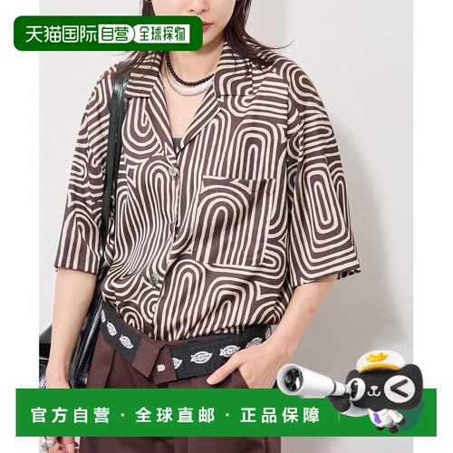 日本直邮JOURNAL STANDARD 女装 光泽感多色缎面衬衫 26050400109