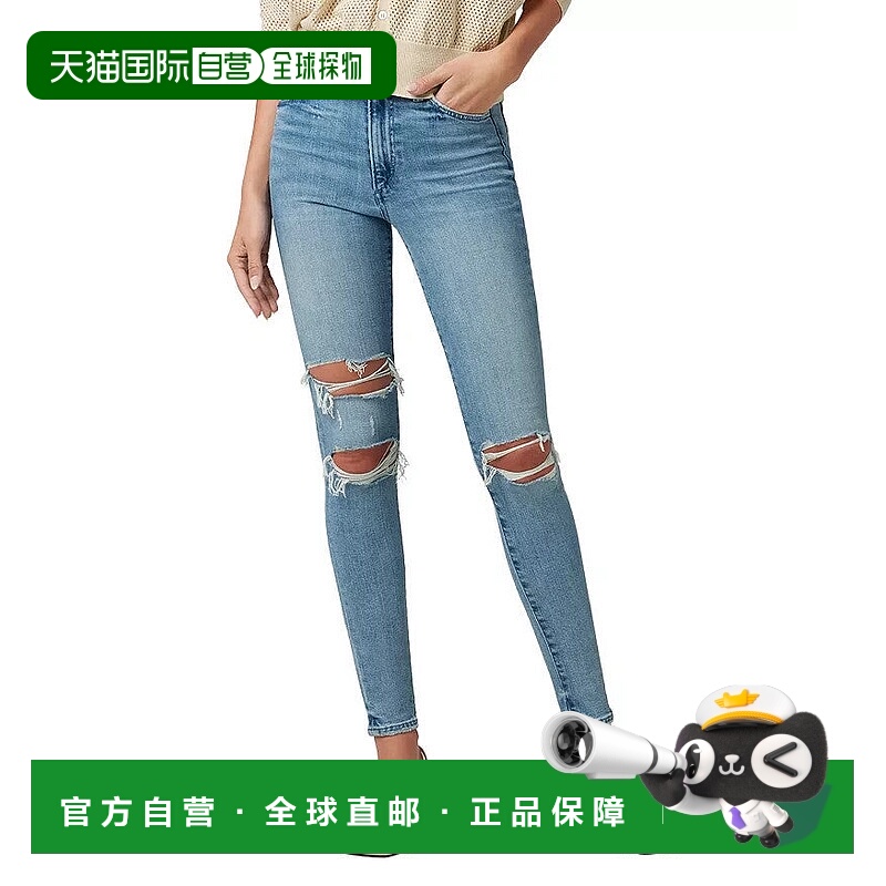 自营Joe's The Hi Honey Jeans Women's Blue Denim Distressed S