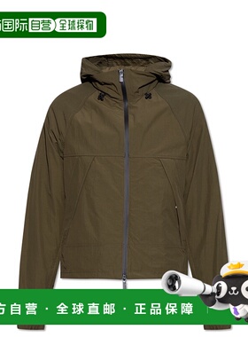 香港直邮BURBERRY 男士夹克 8098495C1426FURROW CO 绿色 Hooded