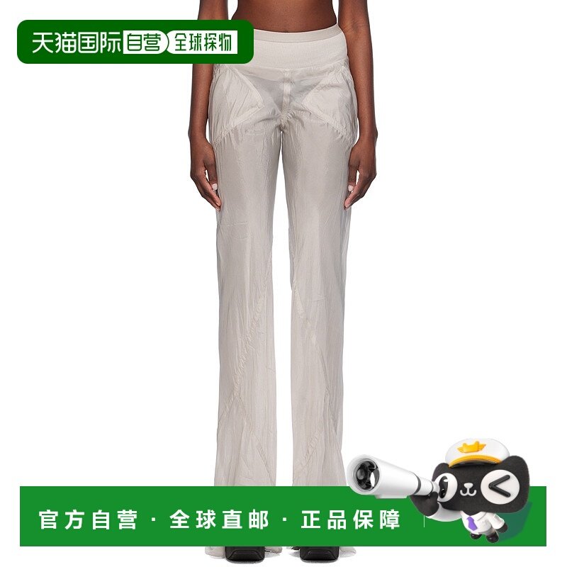 1h可退 香港直邮Rick Owens 弹性裤腰休闲裤 RP01D2301J08