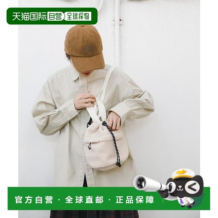 1h可退 日本直邮EKAL 女士冬季2WAY毛绒手提斜挎包 FP472AH076