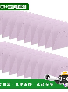 【日本直邮】PLUS 文件个人文件夹再生纸 A4-E 紫色 20 张 FL-061