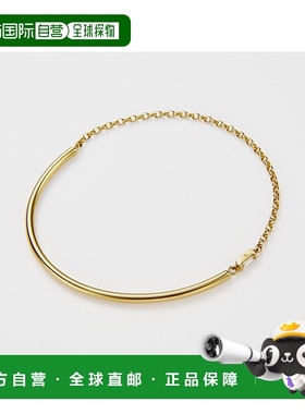 日本直邮日潮 agete 阿卡朵K18YG钻石手链黄色 均码手镯