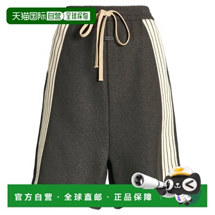 1h可退 香港直邮essentials fear of god 女士 短裤 green绿色 舒