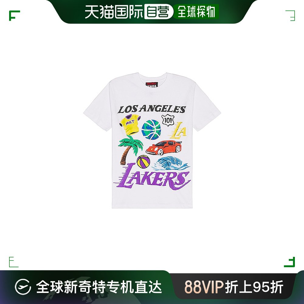 香港直邮潮奢 Market男士 Lakers T恤 399001683