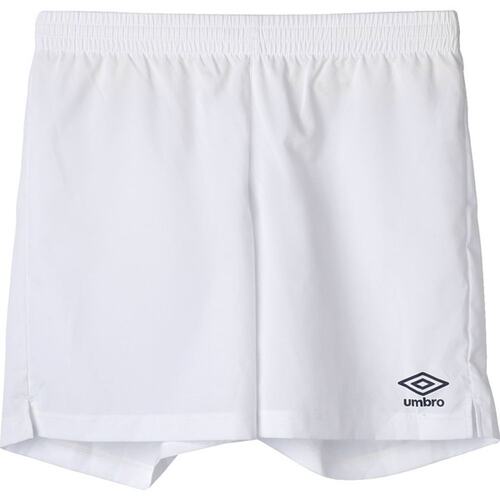 日本直邮UMBRO 弹力梭织足球裤 UAS6400P-WHT 半裤