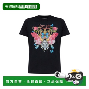 香港直邮Versace Jeans Couture 女士T恤 79HAHE02CJ00E899