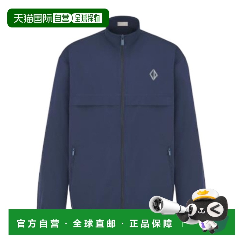 1h可退 香港直邮DIOR 男士夹克 593C511B6502C580 SS2025 蓝色 拉