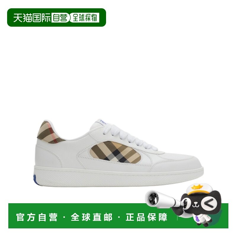 1h可退 香港直邮BURBERRY/博柏利 圆头运动鞋 Men crov,流行男鞋,时尚休闲鞋,淘宝优惠券,粉丝福利购,淘宝优惠卷