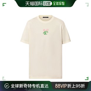 Louis Vuitton 路易斯威登 1AFRD 香港直邮潮奢 男士 花卉徽标T恤