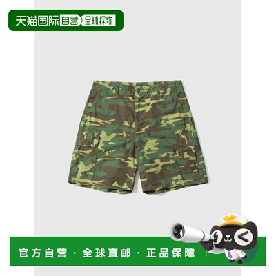 日本直邮BUZZ RICKSON'S 男士棉质防风府绸 2 级短裤ERDL 叶子图